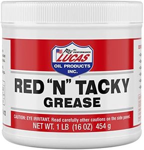 Lucas Oil 10574 Red and Tacky Grease, 454 g