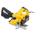 Electric Planer 720w Hand Wood Rebate Planing Tool Wolf 82mm Width 18mm Depth with Parallel Guide & Dust Bag - 2 Years Warranty