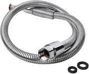 Pre Rinse Hose Replacement, 96cm 38” Stainless Steel Flexible Hose for Commercial Kitchen Sink Sprayer Tap Faucet