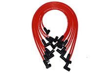 A-Team Performance Spark Plug Wire Set High Performance Fits Small Block Chevrolet Chevy GM 283 305 307 327 350 400 Red Silicone 8.0mm