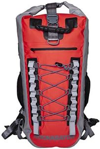 Rockagator Waterproof Backpack - 40 Liter HYDRIC Series Water Proof Floating Dry Bag River Pack for Canoeing, Kayaking or Rafting (Red Rock)
