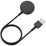 Zitel® Charger Compatible with Samsung Galaxy Watch 6 - Replacement USB Charging Cable 100cm - Black