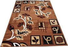 Brite Rugs Home Decore Acrylic Carpet for Your Living Room & Drawing Room Aywhere in Your Home Size - 7 X 10 Ft (BCFL-71-1)