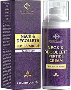 Neck Firming Cream, Anti Ageing Moisturiser for Neck & Decollete (100ml) Advanced Stem Cell + Collagen Formula For Tightening & Lifting Sagging Skin Cruelty Free by