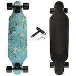 Longboard Skateboard Complete Cruiser, 31 inch Small Pro Longboards with T-Tool for Cruising, Carving, Freestyle and Downhill