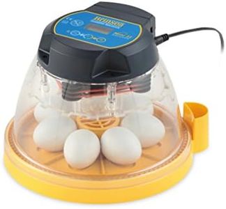 Brinsea Mini II Advance Egg Incubator with Automatic Egg Turning and Temperature Control for Hatching 7 Chicken, Duck, or Other Eggs, Ideal Incubator for Hobbyists, Teachers, and Learners