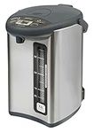 Zojirushi CD-WHC40XH Micom Water Boiler and Warmer, 135 oz, Stainless Gray