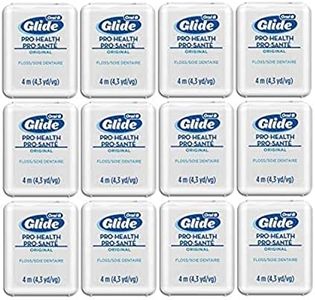 Glide Oral-B Pro-Health Original Floss, Small Size 4 meters (4.3 yards) - Pack of 12