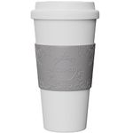 Copco Acadia Travel Mug, 16-Ounce, Damask Gray