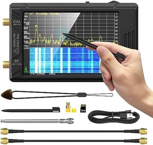 Spectrum Analyzer, 2023 Upgraded TinySA Ultra Spectrum Analyzer with 4.0 Inch Sensitive Touch Screen, Handheld Tiny Frequency Analyzer ith 32Gb Card, 2-in-1 Signal Generator