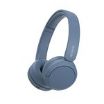 Sony WH-CH520 Wireless Bluetooth Headphones - up to 50 Hours Battery Life with Quick Charge, On-ear style - Blue