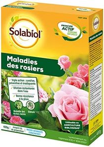SOLABIOL Maladies Des Rosiers - 400g - 50L De Solution - Fongicide - Micro Granulés - Double Action Préventive & Curative - Utilisable En Agriculture Biologique SOTHIO400