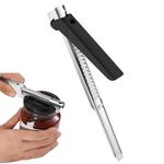 Effortless Arthritis Jar Opener, Hand Can Opener, Jar Opener Multifunctional Lid Opener for Weak Hands Seniors (1, Black)