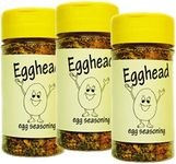 Egghead Trio Scrambled Eggs Topping Each 2 oz Easy Shaker 3-Pack - Unique Flavors