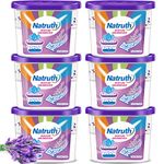 NATRUTH Moisture Absorbers With Lavender Scent,12.5OZ（800ml）*6-Pack Portable Closet Dehumidifier, Odor Eliminator Absorber Bucket,Humidity Absorber,Cleaner Air for Closet,Bathrooms, Kitchen & Study