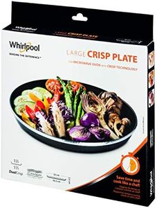 Whirlpool AVM305 Microwave Accessory/Crisp Plate Large (Diameter 30.5 cm) for Microwaves/Also Suitable for Bauknecht Microwaves