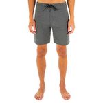 Hurley Men's One and Only Phantom Heather 18" Board Short, Black, 32