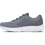 Under Armour Men's Charged Rogue 4 4e Running Shoe, (101) Steel/White/Black, 10.5 X-Wide
