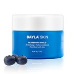 Bayla Skin Ultimate Repair Face Mask | Blueberry Shield + Pollution Defense with 5% Niacinamide & Aloe | 50g | For Normal, Oily, Combination Skin