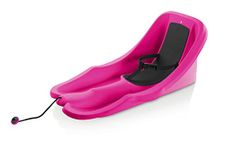 Gizmo Riders Baby Rider Toddler Sled Baby Sled Snow Sled for Kids Pull Snow Sleigh for Babies and Infants, Kids Sled with Tow Strap and 3-Point Safety Harness, Plastic Sleds Holds 55 lbs, 6 Months +