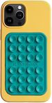 OCTOBUDDY Classic MAX - Silicone Suction Phone Case Adhesive Mount - Hands-Free, Strong Grip Holder for Selfies and Videos - iPhone and Android Compatible - 2.6″ x 3.9″, Turquoise