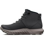 Under Armour Men's Micro G Valsetz Trek Mid Waterproof Military and Tactical Boot, (100) Jet Gray/Pewter/Black, 10