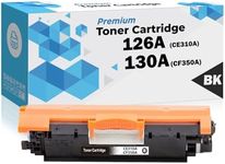 Ultra Toner® Compatible Replacement for HP 126A CE310A & HP 130A CF350A for HP Laserjet Pro 100 Color MFP M175a MFP M175nw CP1025 CP1025nw M275 M176n M177fw (1*Black Only)