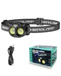 Victoper Owl Head Torch, Cartoon Owl Shape Design Headlamp Lightweight Head Torch Rechargeable Adjustable Waterproof Multipurpose Headlight for Camping Fishing Outdoor for Kids Youth Adult