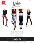 Jalie Ladies & Girls Sewing Pattern 3674 Isabelle Leggings & Skating Pants