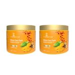 VEDAHARVEST Ubtan Face Pack For Glowing Skin,Tan Removal, Hyperpigmentation,Detan Face Pack, Dark Spots & Radiant Complexion |100 Gm(Pack Of 2) | Ayurveda Inspired