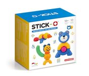 Stick-O Peekaboo Bear Magnetic Building Blocks Toy | For Boys And Girls Aged From 18 months | Education STEM Toy For Children