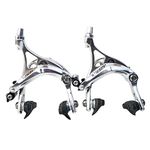 New Tektro R359 Long Drop 47-57mm Road Bike Brake Calipers - Black or Silver (Silver)