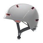 ABUS Scraper 3.0 ACE City Helmet - Durable Bicycle Helmet for City Traffic - for Women and Men - Grey, Size L