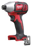 Milwaukee M18 18V 1/4 Inch Hex Impact Driver with 1,500 in-lbs Torque (2656-20) (Power Tool Only - Battery and Charger Not Included)