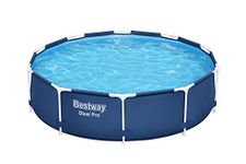 Bestway Steel Pro 10' x 30" Round Above Ground Pool Set | Includes 330gal Filter Pump