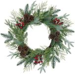 HiiARug Christmas Wreath 22 Inch Ar