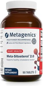 Metagenics Meta-Sitosterol 2.0 - for Cholesterol Already in a Normal Range* - Plant Sterol Complex - with Folate - Dietary Supplement - Gluten-Free - Vegetarian - 90 Tablets