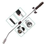 Munnie Gas-Powered Weed Burner with Auto Ignition | Weed Killer Weed Burner | Adjustable Flame | Eco-Friendly Compatibility with Butane Gas Canister (Burner)