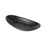 Feyarl Ring Dish Black Key Dish for Hallways Small Jewelry Tray Entryway Key Bowl Decorative Trinket Dish for Home Dresser Bathroom (Oval)