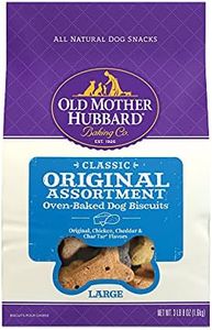 Old Mother Hubbard Classic Original Assortment Biscuits Baked Dog Treats, Large, 3.5 Pound Bag