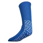 PrimeMed XXXL Blue Slip Stop Socks (4 Pairs) (Extra Wide Bariatric) (XXXL) (Triple Extra Large), Blue, 4 Count (Pack of 1)