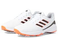 adidas Men's ZG23 Golf Shoe, Footwear White/Core Black/Semi Solar Red, 11.5 Wide