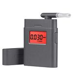 SURURA Professional Sensor Breath Alcohol Tester High-Accuracy Digital Breathalyzer Personal & Professional Use, LCD Display Digital Alcohol Tester