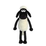 Shaun the Sheep 61173 8-inch Plush Cuddly Toy, Black and White, 8in, Suitable for Adults and Kids