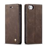 QLTYPRI Coffee Brown Leather Wallet