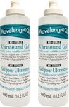 Wavelength® CL Clear Multi-Purpose Ultrasound Gel Transmission Gel Doppler Tens by Dopplerz (0.25 ltr) (Pack of 2)