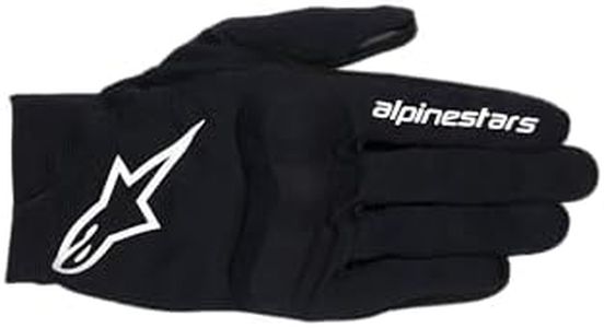 Alpinestars Reef V2 Gloves, Urban Riding, Enhanced Flexibility & Ventilation, Touchscreen Compatible, L, Black/White
