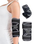 Reamphy Elbow Brace,Comfortable Night Elbow Sleep Support,Elbow Splint, Adjustable Stabilizer Splints, Cubital Tunnel Syndrome,Tendonitis,Ulnar Nerve,Tennis,Fits for Men and Women(Fits Most)