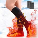 Heated Socks, Heated Socks, Heating Socks, Rechargeable Heated Socks, Heating Wire Heating Socks, Heated Socks for Men and Women, Heated Socks for Men and Women, for Whole Sole of the Foot
