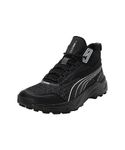 PUMA Unisex OBSTRUCT PRO MID WTR Road Running Shoe, Black-Cool Dark Gray, 10 UK